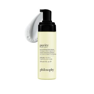philosophy pore purifying foam cleanser
